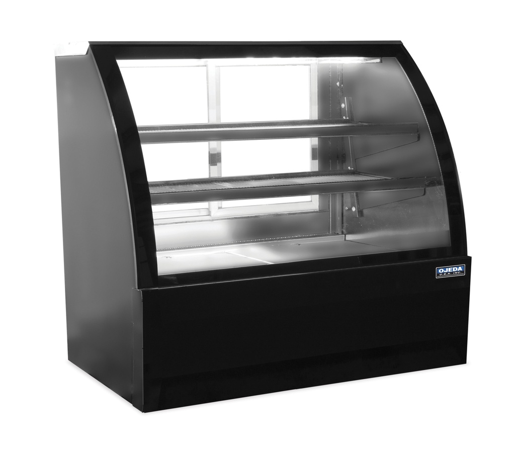 Ojeda USA RDCH-4 Refrigerated Deli Case Curved Glass Front 13.1 Cu Ft
