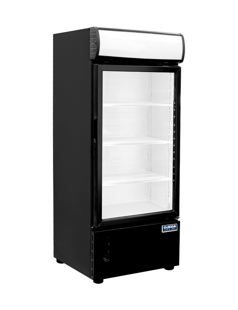 Ojeda USA FMH-12 Freezer Merchandiser Reach-In One-Section 7.8 cu ft