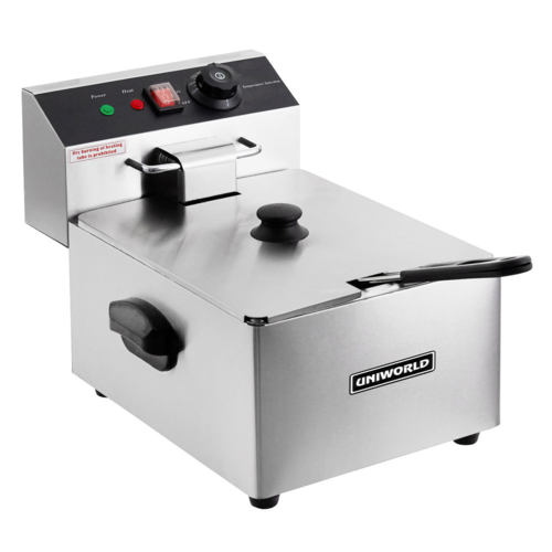 Uniworld Foodservice Equipment UEF-08L1 Full Pot Countertop Electric Fryer