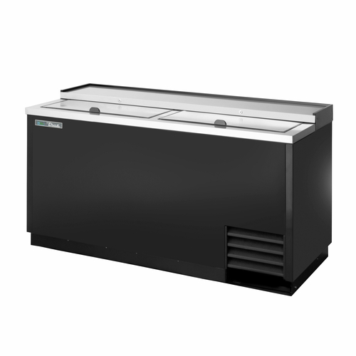True TD-65-24-HC Bottle Cooler Flat Top Stainless Steel Countertop