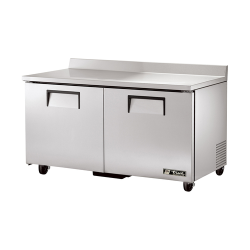 True TWT-60-HC Work Top Refrigerator Two Section Stainless Steel Design