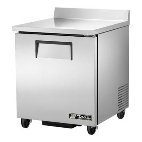 True TWT-27-HC Work Top Refrigerator One Section Stainless Steel Design