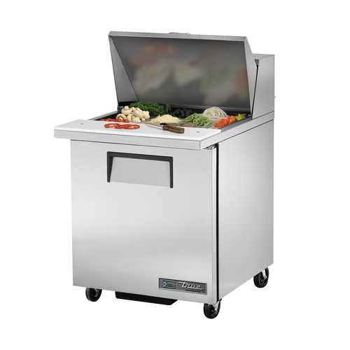 True TSSU-27-12M-B-HC Mega Top Sandwich Salad Unit with Stainless Steel Top
