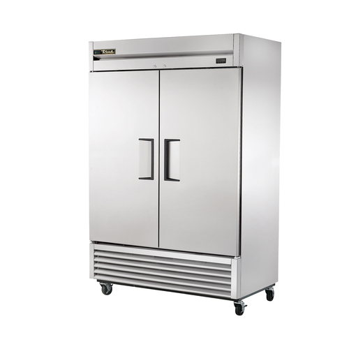 True T-49F-HC Freezer Reach-In Two-Section Stainless Steel Doors