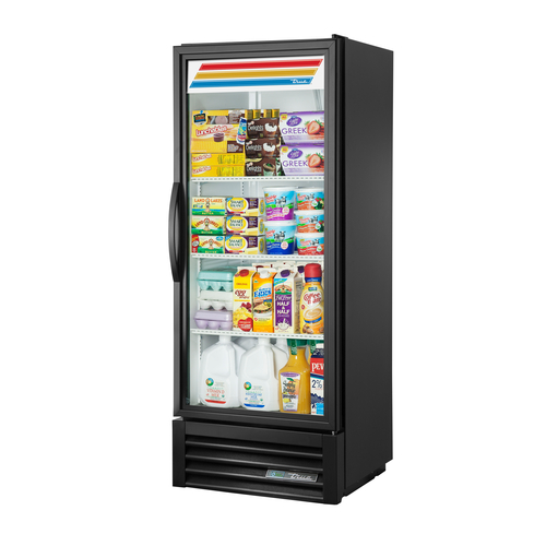 True GDM-12-HC TSL01 Refrigerated Merchandiser One Section with Glass Door