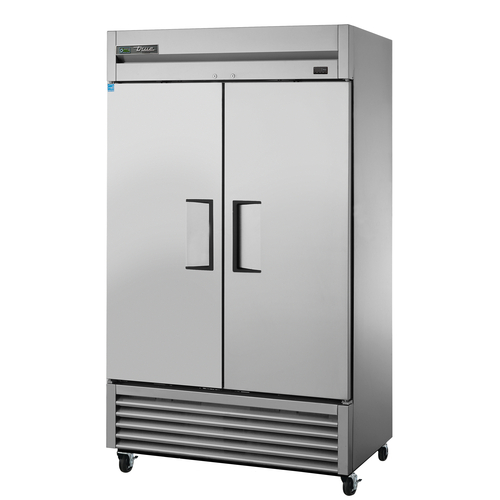 True T-43F-HC Freezer Reach-In Two-Section Stainless Steel Doors