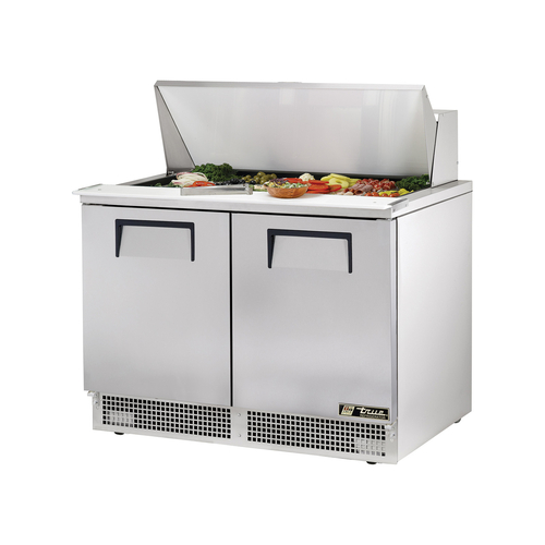 True TFP-48-18M Sandwich Salad Unit Two Section Stainless Steel Refrigeration