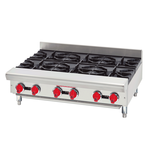 American Range ARSHP-12-2 Gas Hotplate 12 Inch Countertop with Open Burners