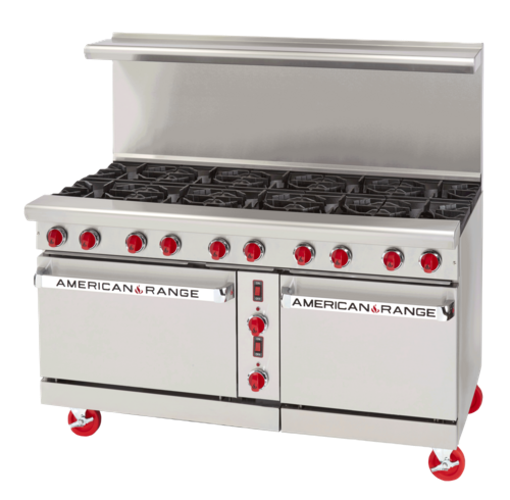 American Range ARGF-36G-4B-126L 60 Inch Gas Range with Griddle and Ovens