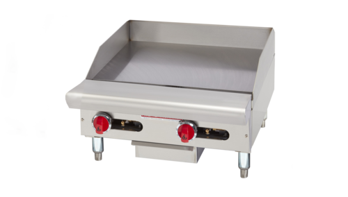 American Range ARSTG-24 Gas Griddle 24 Inch Countertop Stainless Steel