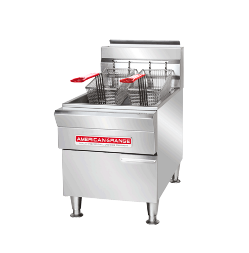 American Range AR-GCF-15 Countertop Gas Fryer 15lb Oil Capacity 30k BTU