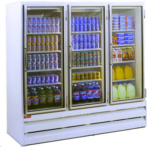 Howard-McCray GF75BM-FF Freezer Merchandiser 75 cu ft Three Section
