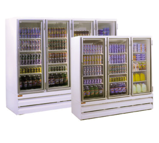 Howard-McCray GR75BM Refrigerator Merchandiser Three Section 75 cu ft