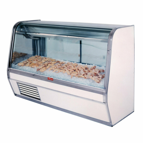Howard-McCray R-CFS32E-4C Curved Glass Fish Poultry Service Case 50W
