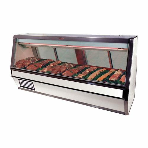 Howard-McCray SC-CMS40E-12-LED Red Meat Service Case 148-1/2 inch Single Duty