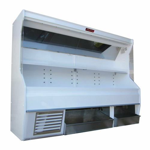 Howard-McCray R-P32E-6S-LED-BINS Open Merchandiser 74in White Exterior