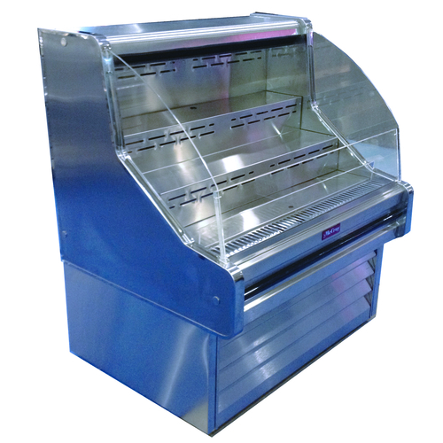 Howard-McCray R-OS30E-4C-S Curved Open Impulse Merchandiser 51W 44H
