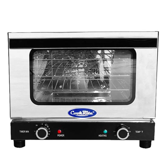 Atosa USA CTCO-25 CookRite Convection Oven Electric Countertop Stainless Steel 1440 Watts 120V