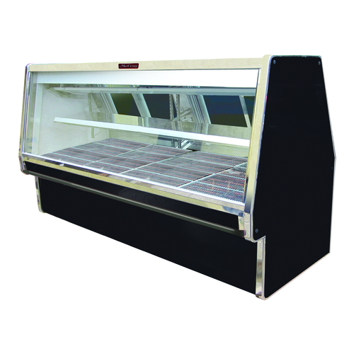 Howard-McCray SC-CMS34E-10-BE-LED Red Meat Service Case 124-1/2W Double Duty