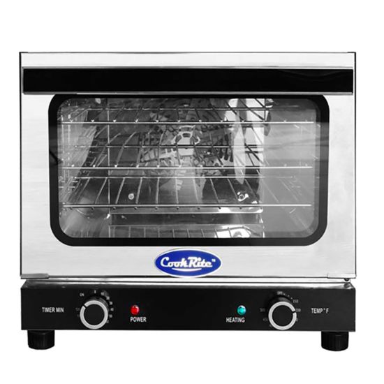 Atosa USA CTCO-50 CookRite Convection Oven Electric Countertop Stainless Steel 1550 Watts 120V 4 Racks