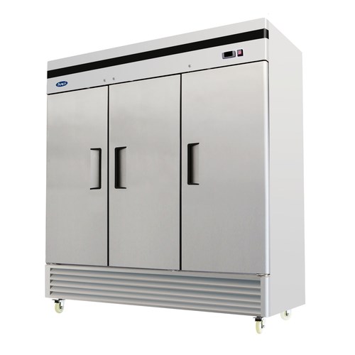 Atosa USA MBF8504GR Freezer Reach-In Three Section 81-9/10W x 31-7/10D x 83-1/10H 71 cu ft Stainless Steel