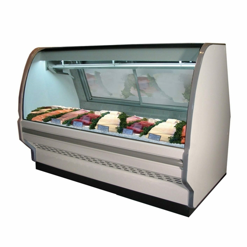 Howard-McCray R-CFS40E-6C-S-LED Fish Poultry Service Case 75-1/2 Inch