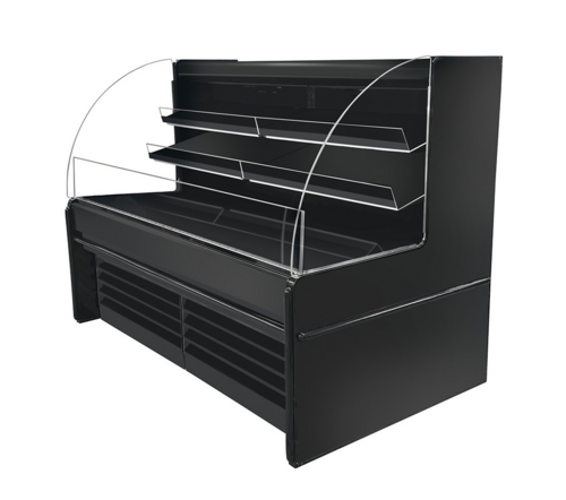 Howard-McCray R-OD40E-3S-B Dairy Curved End Open Merchandiser 39W 53H