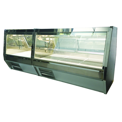 Howard-McCray SC-CDS40E-10-S-LED Deli Meat Cheese Case 124-1/2 Inch Stainless Steel
