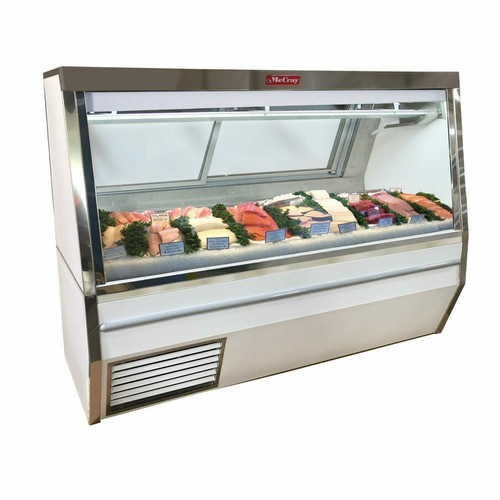Howard-McCray R-CFS34N-8-LED Fish Poultry Service Case 96 Inch Remote Design