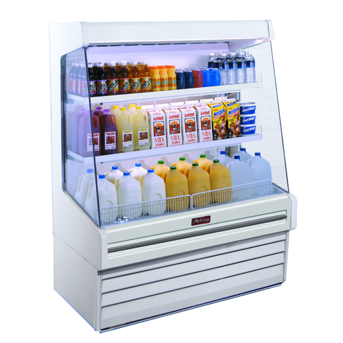 Howard-McCray R-OD30E-3L-S-LED Dairy Open Merchandiser 39W 60H LED Lighting