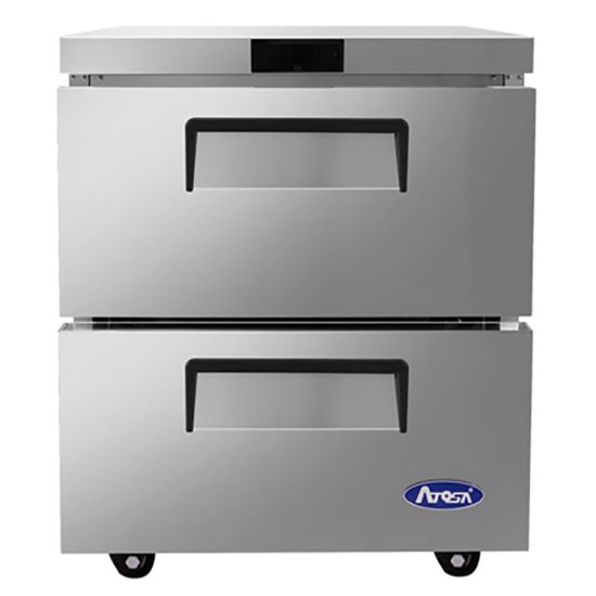Atosa MGF8415GR Two Drawer Undercounter Refrigerator