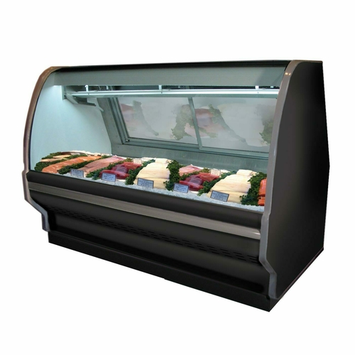 Howard-McCray SC-CFS40E-6C-BE-LED Fish Poultry Service Case 75.5 Inch
