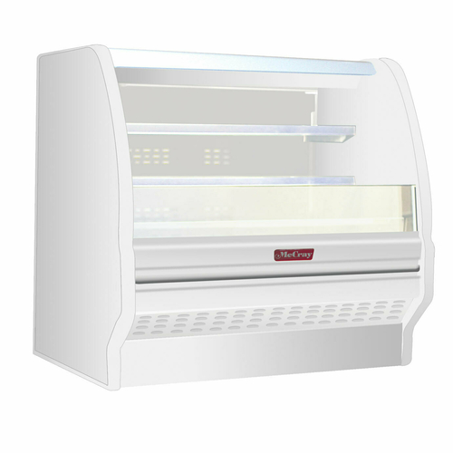 Howard-McCray R-OD40E-6L-LED Dairy Curved End Open Merchandiser 75W 53H