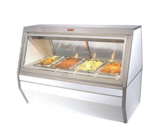 Howard-McCray CHS35-8-S Hot Food Case 95W with 6 Thermostatic Wells