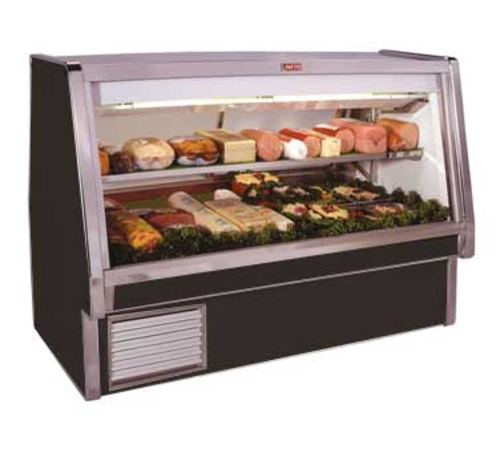 Howard-McCray SC-CDS34E-8-BE-LED Deli Meat Cheese Service Case 100-1/2W