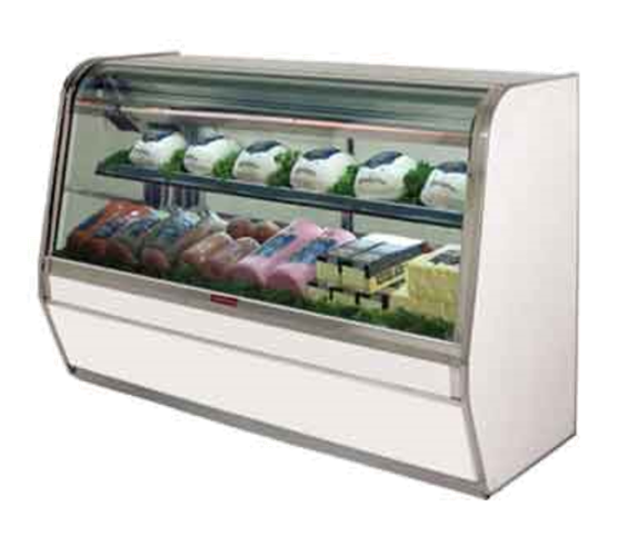 Howard-McCray R-CDS32E-4C-S-LED Curved Glass Deli Case 50W Stainless Steel