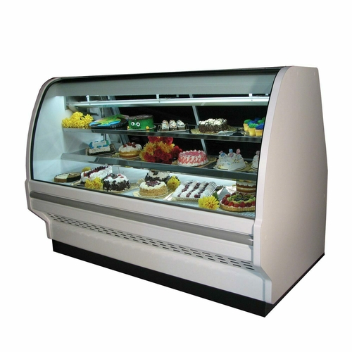 Howard-McCray R-CBS40E-6C-LED Refrigerated Bakery Case 75.5 Inch White