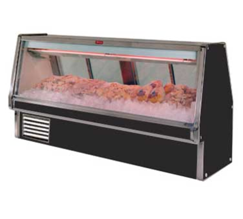 Howard-McCray SC-CFS34E-4-BE-LED Fish Poultry Service Case 52-1/2W Self Contained