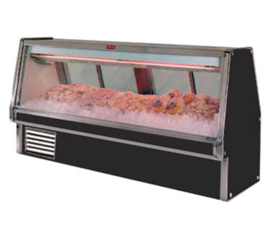 Howard-McCray SC-CFS34E-4-BE-LED Fish Poultry Service Case 52-1/2W Self Contained