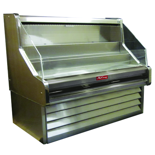 Howard-McCray SC-OS30E-4-S Impulse Open Merchandiser 51W Stainless Steel