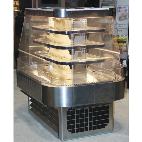 Howard-McCray R-OD42I-5-B-LED Island Open Merchandiser 60W x 42D x 60H