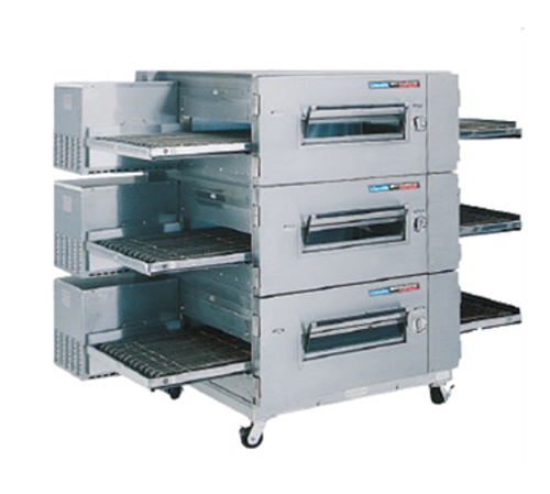 Lincoln 1600-3G Impinger Low Profile Oven Package Gas Triple Stack