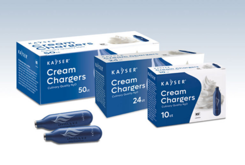 iSi North America K2324USA Kayser Cream Chargers - 24 Pack