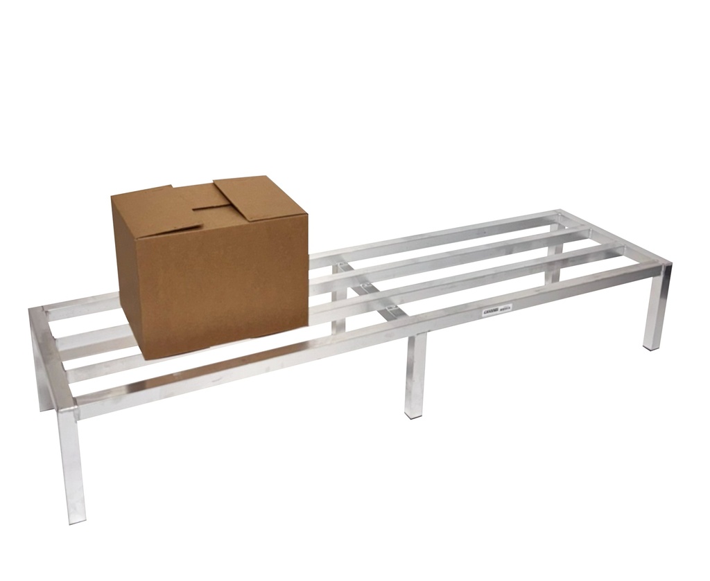 Channel Manufacturing ADE2072 Dunnage Rack Aluminum 72W x 20D x 12H NSF