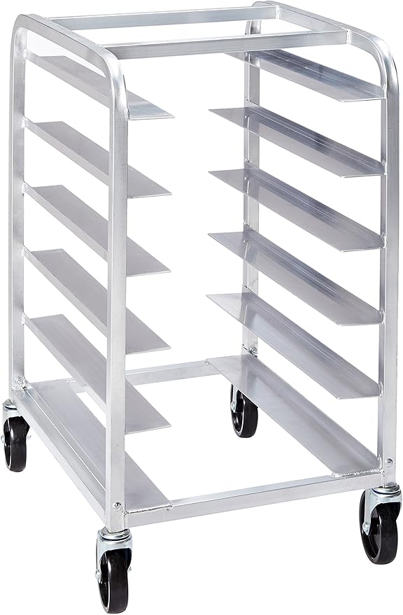 Channel Manufacturing UTR-5 Steam Table Pan Rack Aluminum End Load 5 Angle Spacing