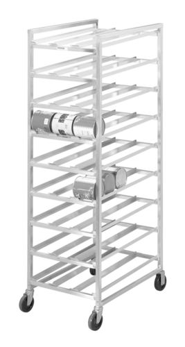 Channel Manufacturing CSR-9M Mobile Can Rack Full Size Aluminum Construction