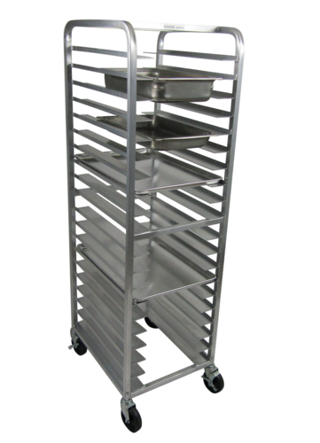 Channel Manufacturing UTR-20 Steam Table Pan Rack Aluminum End Load 20 Pans