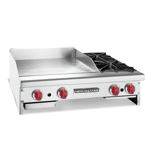 American Range AR48-36G2OB Griddle Open Burner Gas Countertop 48 Inch