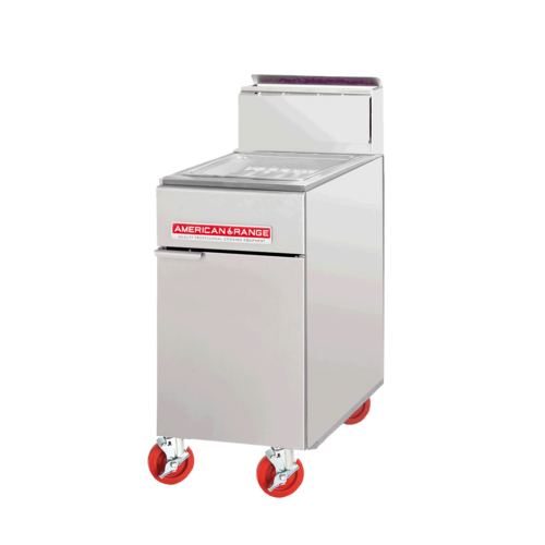 American Range AF-DS Fryer Drain Cabinet with Storage Stainless Steel