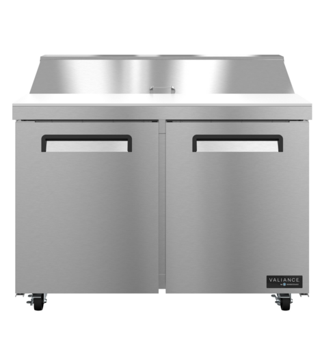Hoshizaki VSR48A-12 Valiance Series Refrigerated Sandwich Salad Prep Counter Unit